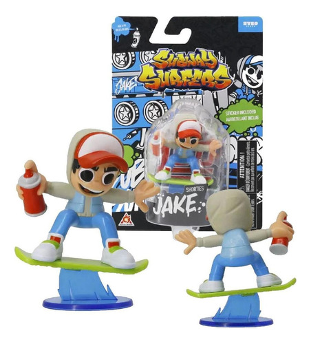 Boneco Jake Subway Surfers 5cm - Bang Toys