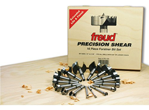 Juego De Brocas Forstner Freud Pb-100: 1/4puLG A 2-1/8puLG