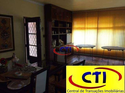 Casa Térrea Com 3 Dormitórios À Venda, 180 M² - Centro - São Bernardo Do Campo/sp - Ca0370