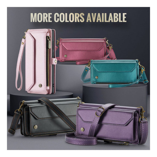 Funda De Cartera Con Cremallera For Samsung Zfold 6/5/4/3