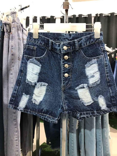 Jean Short Dama