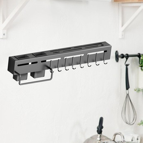 Estante For Colgar Ollas Y Sartenes De Cocina Con 8 Ganchos