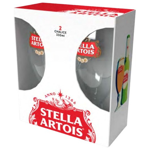 Copas Chalice X 2 Stella Artois X 330ml