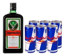 Comprar Combo Jagermeister 700ml Clasico + Six Pack Red Bull