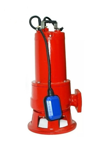 Bomba Trituradora Para Agua Residual 1hp Wqd10-7-0.75qgf