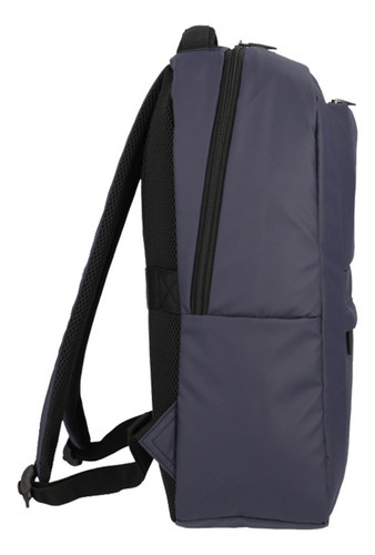 Mochila Samsonite New City Pro 1 Color Azul Diseño De La Tela Liso