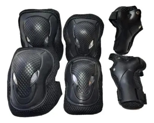Protecciones Patin Roller Rodilleras + Coderas + Muñequeras