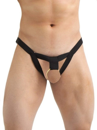 Jockstrap Suspensorio Con Abertura Y Anillo Para Hombre Ta93