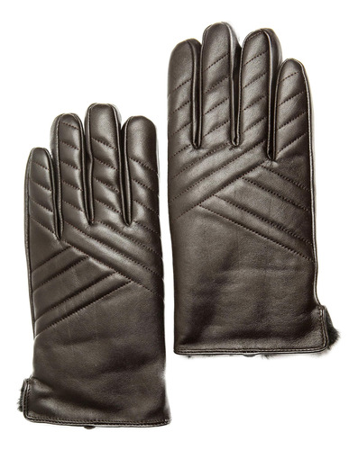 Candor And Class Guantes De Piel De Oveja Forrados Para Homb