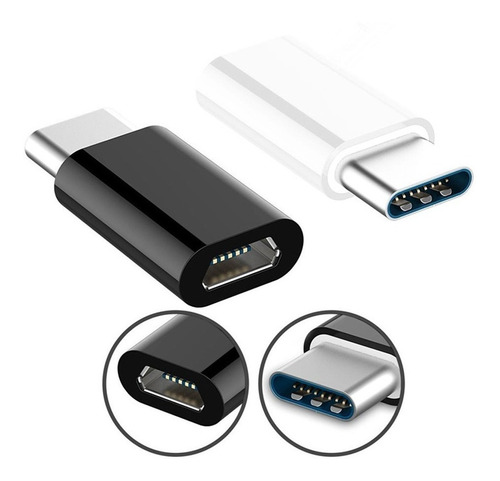 1 Adaptador Micro Usb A Tipo C