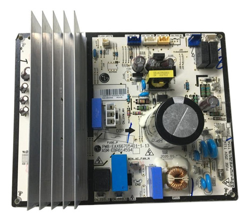 Placa Principal Condensa Ar Split LG 9000 Btus Ebr82870716