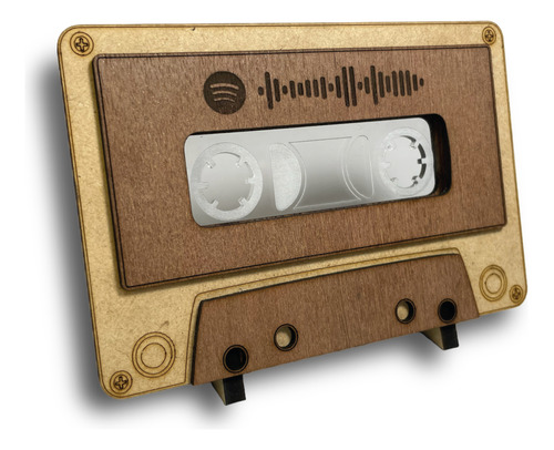Cassette Decorativo Personalizado Spotify Musica Regalo
