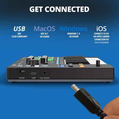 Nektar Impact Lx Mini Teclado Controlador Midi Usb Con Daw
