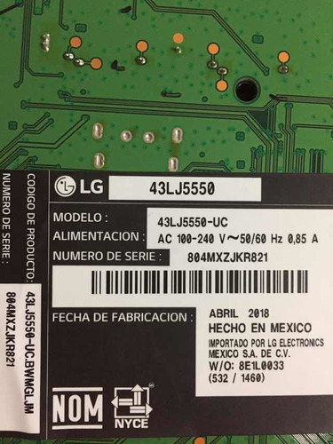 LG 43lj5550 Main Eax67148704(1.0)