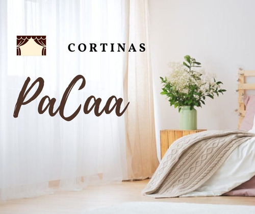 Cortina De Lujo De 2 Hojas, Estampada: Para Recamara/comedor