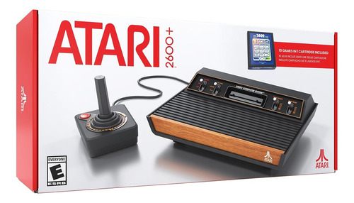 Console Atari 2600+ Video Game C/ 10 Jogos