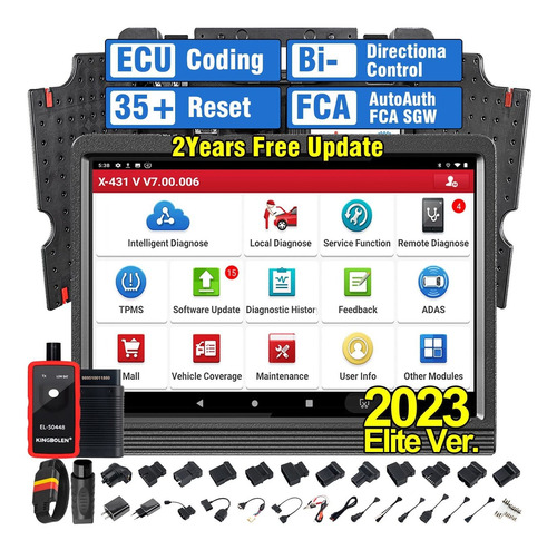 Launch X431 V Pro Herramienta De Escaneo Bidireccional Obd2.