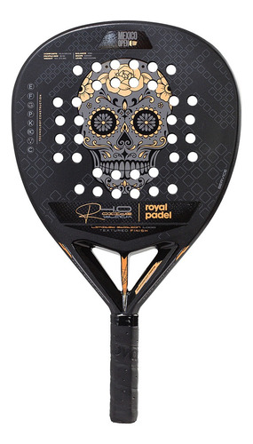 Paleta Royal Padel R4.0 Calavera Mexico Full Carbono