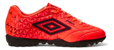 Chuteira Society Infantil Class Neo Jr Umbro Coral/vermelho/preto 31 Br