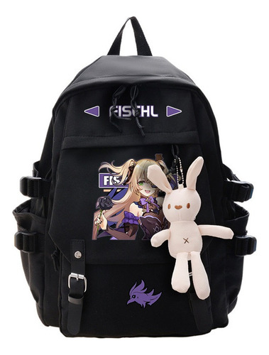 Genshin Impact - Mochila Unisex De Regalo Para Adolescentes*