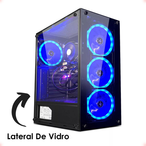 Gamer Pc Completo Intel I5 8gb Ssd 240gb 21,5 Strong Tech