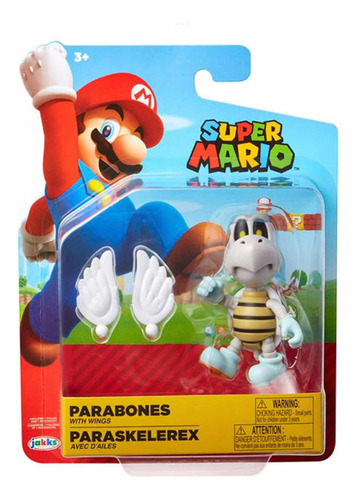 Jakks Super Mario Bros Parabones Figura 10cm