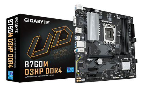 Tarjeta Madre Gigabyte B760m D3hp Ddr4 M-atx Intel 128gb Ram