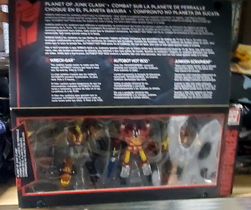 Transformers Platinum, Planet Of Junk Clash, Rod Hot, Wreck