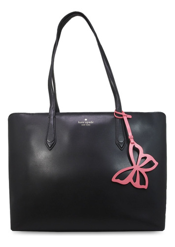 Bolsa Kate Spade Modelo Marlee Tipo Tote De Cuero Negro 