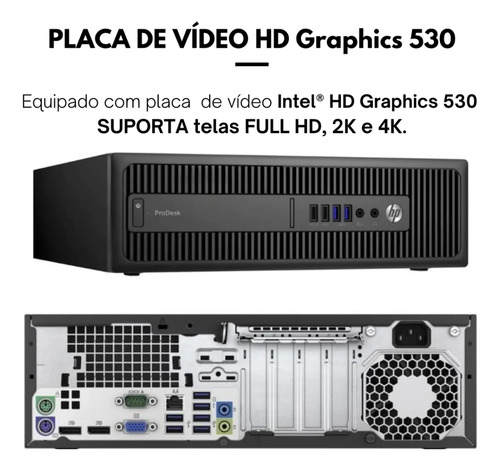 Pc Computador Barato Pdv Mercado Bar Oficina Automação Loja (Recondicionado)