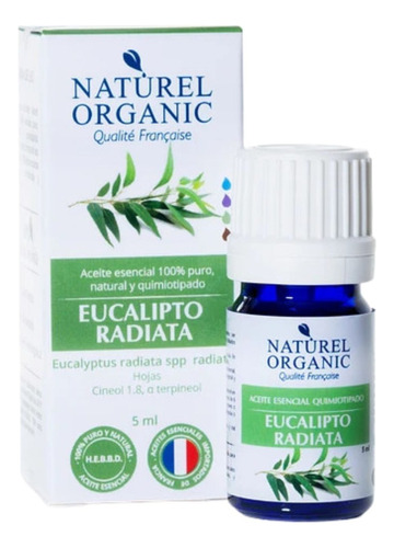 Aceite Esencial De Eucalipto Radiata Naturel Organic Difusor