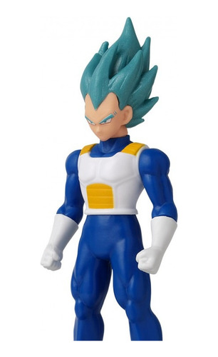Figuras Dragon Ball Con Base Blue Goku, Blue Vegetta Bandai