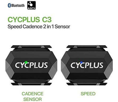 Cycplus Sensor De Cadencia Y Velocidad De Ciclismo Bluetooth