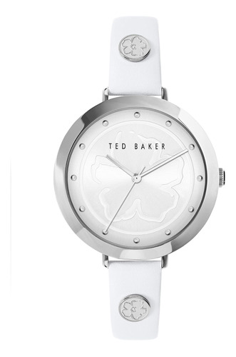 Reloj Ted Baker Ammy Magnolia Con Correa De Piel Blanca (mod
