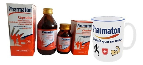 Pharmaton 100caps+30casps Bland - Unidad a $900