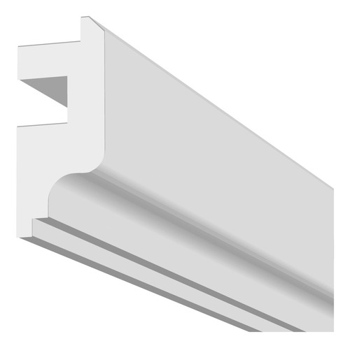 Moldura Led Cielorraso Eps Interior Decorativa 140x58 Mm