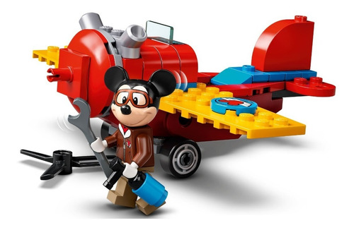 Imagem 6 de 9 de Lego Disney - Avião A Hélice Do Mickey Mouse 59 Pçs - 10772