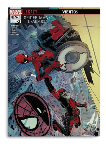 Comic Marvel Legacy - Deadpool/spiderman 2: Viejitos