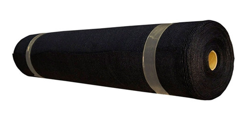 Imagen 1 de 7 de Ff Malla Tejido Sombra Negra Ancho 2 Mts Protección Uv 80%