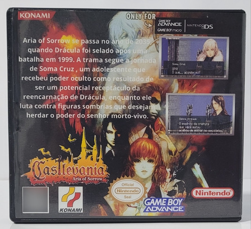 Castlevania Aria Of Sorrow Em (português) Gba / Nds