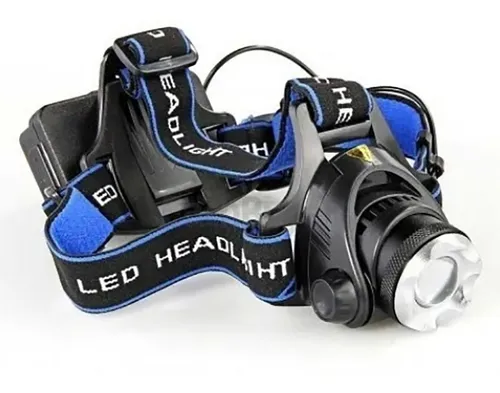 Linterna Frontal Led De Cabeza Recargable 1600 Lúmenes