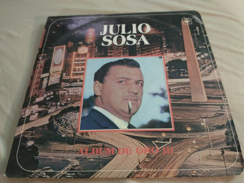 Julio Sosa  Album De Oro 3  Lp Vinilo.