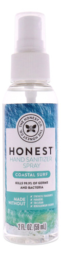 Honest Hand Sanitizer Spray - Coastal Surf Para Unisex