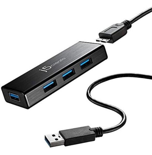 J5create Concentrador Usb 3.0 4 Puertos, Datos Rápidos