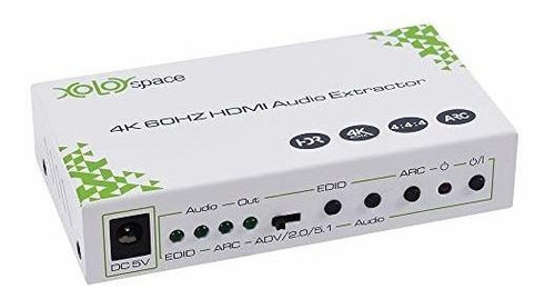 Xolorspace 33ht Extractor De Audio Hdmi 2.0b 4k 60hz 4: 4: 4