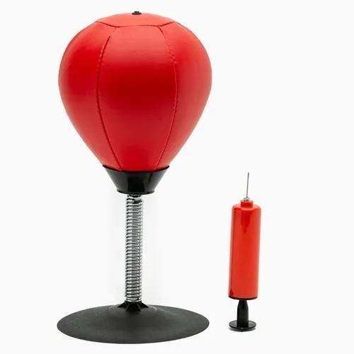 Imagen 3 de 4 de Puching Ball Pera Boxeo Ventosa Para Mesa O Superficie Lisa