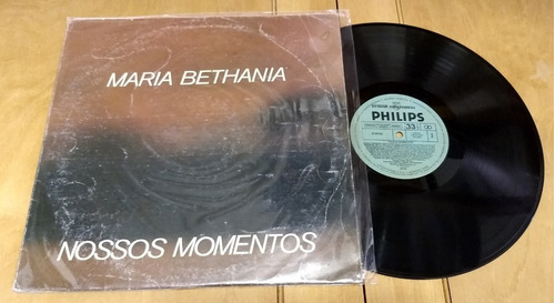 Maria Bethania Nossos Momentos Vinilo Lp Disco