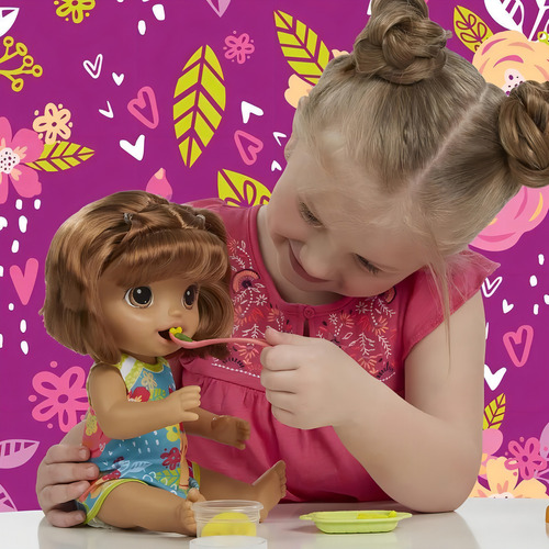 Boneca Baby Alive Festa Das Massas Morena - Hasbro E3696
