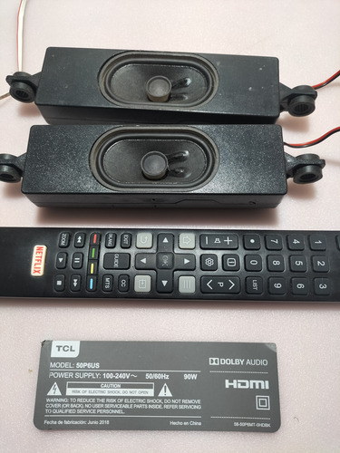 Tv Tcl 50p6us En Desarme (Usado)