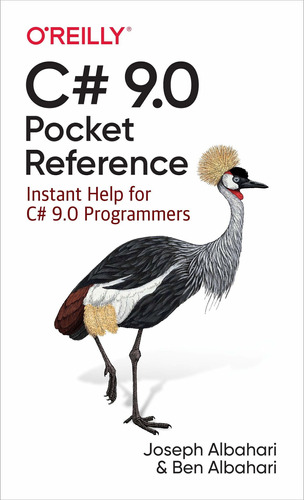 Libro C# 9.0 Pocket Reference: Instant Help For C# 9.0 Pro